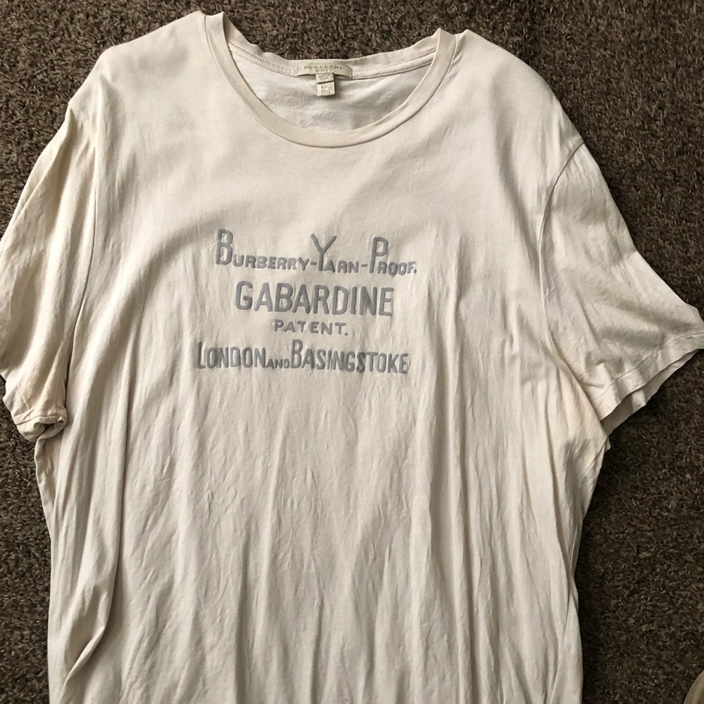 Men’s Burberry shirt XL vintage.